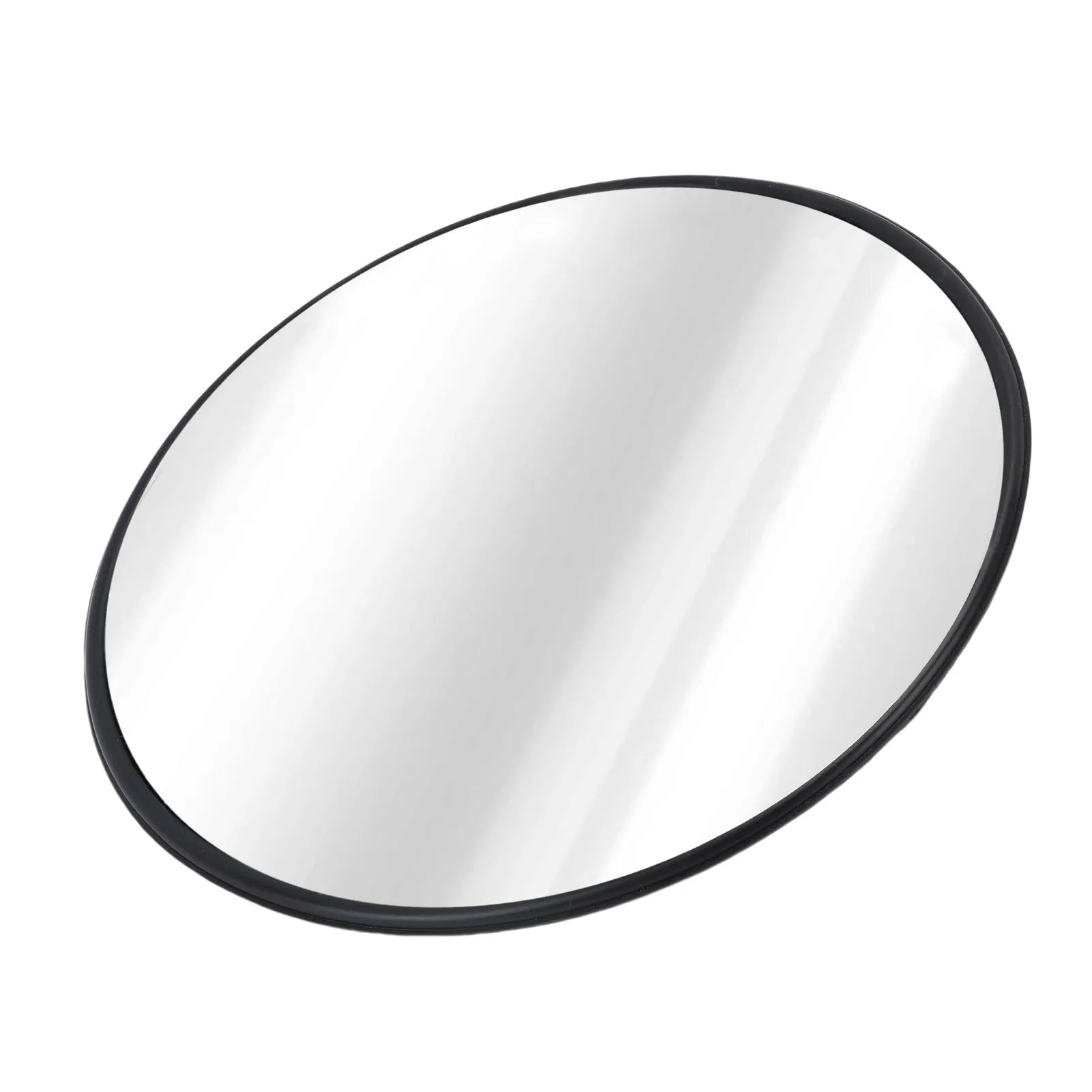Curved Security Mirror Sturdy Backing Indoor Round Convex Mirror with Wall Mount Bracket for Garage Store Warehouse Parking Lot