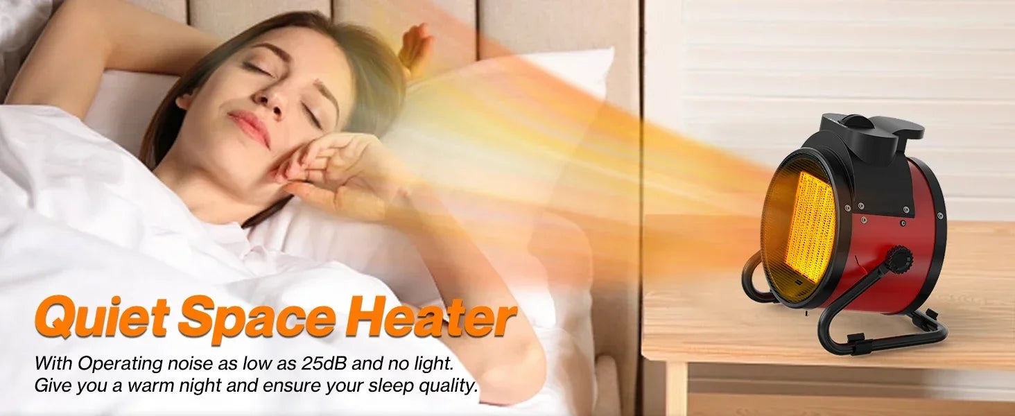 Electric Heater 3000W Thermostat Fast Heat 2000W 3 Gear Adjust Air Warmer Radiator Room Heater Overheat Protection Home Warmer