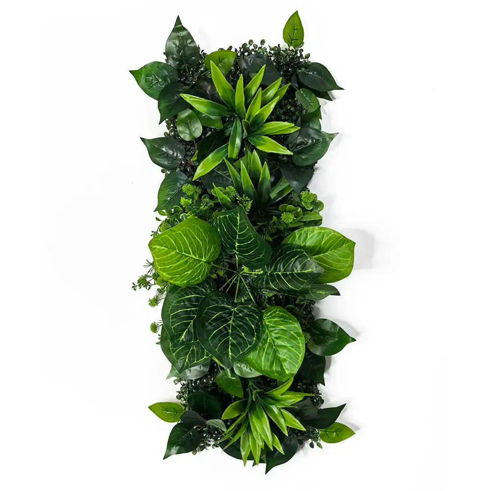 25*75CM Artificial Lawn  Plant Green Imitation Grass Plant Wall Panel Home Decoration Shingle Nail