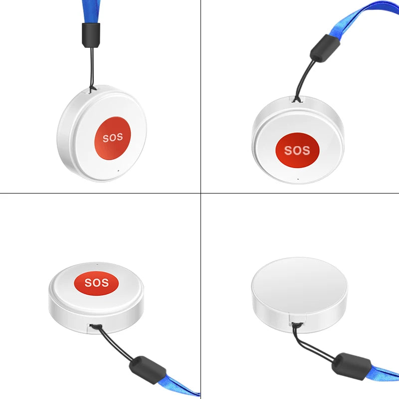 Smart Life APP WiFi SOS Emergency Button Tuya Home Security Elderly Children One Click Call Help Alarm Remote Notification