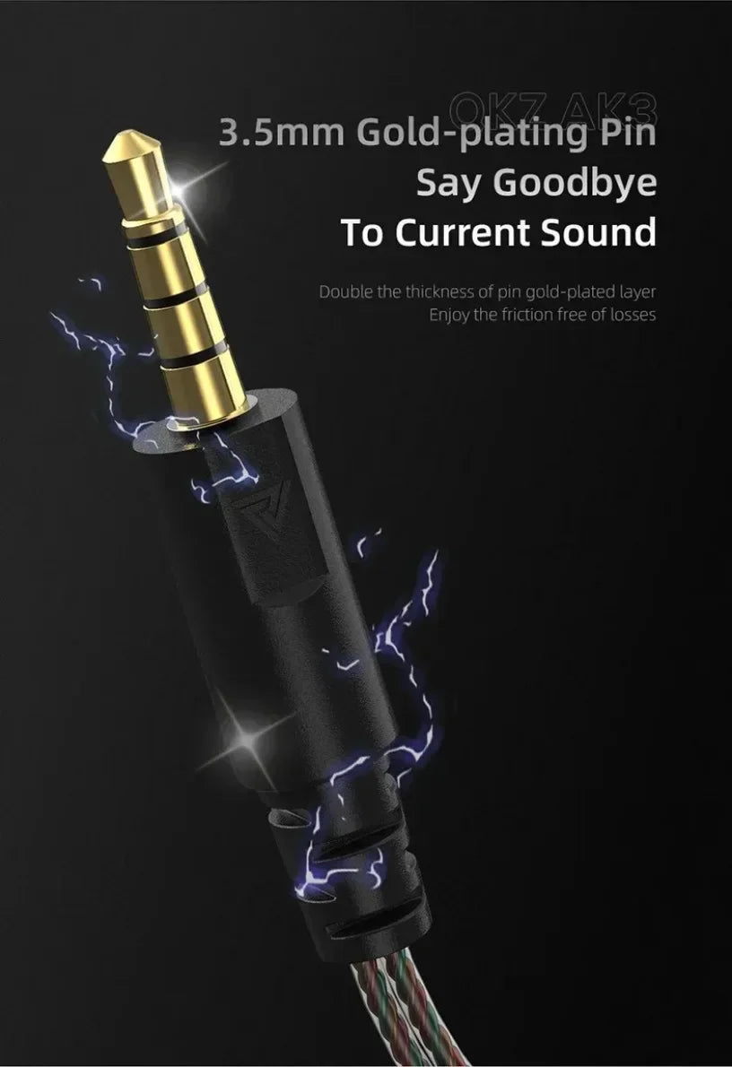 QKZ CK5 FiLe Wired HiFi Earphones