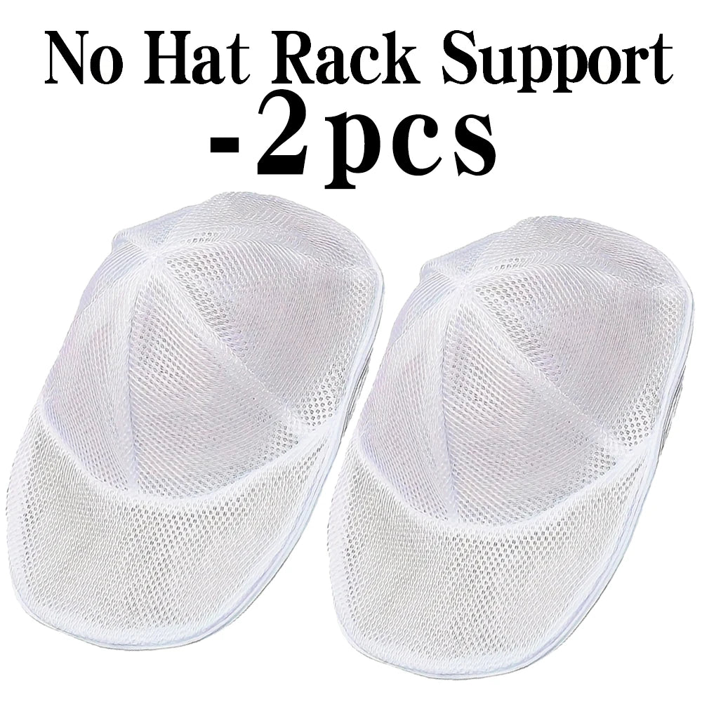 Washing Machine Hat Washing Protector Hat Cleaning Machine Washable Laundry Bag Anti-Deformation Secure Hat Storage Solution