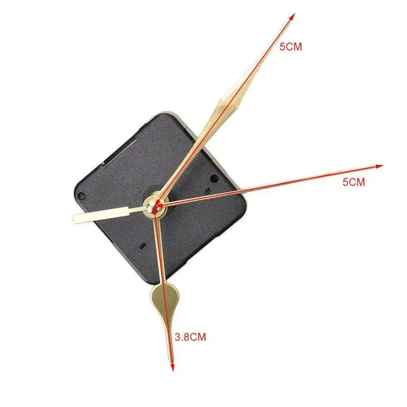 Clock Mechanism Silent Quartz Movement Machine Wall Hands Pointer Set Clockwork Table Hanging DIY Quartz Watch Repair Parts