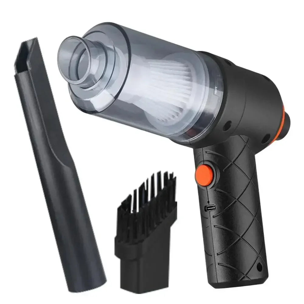 Car Wireless Vacuum Cleaner Portable Strong Suction Home Cleaning Equipment Handheld Dust Collector Mini Car Dust Blower