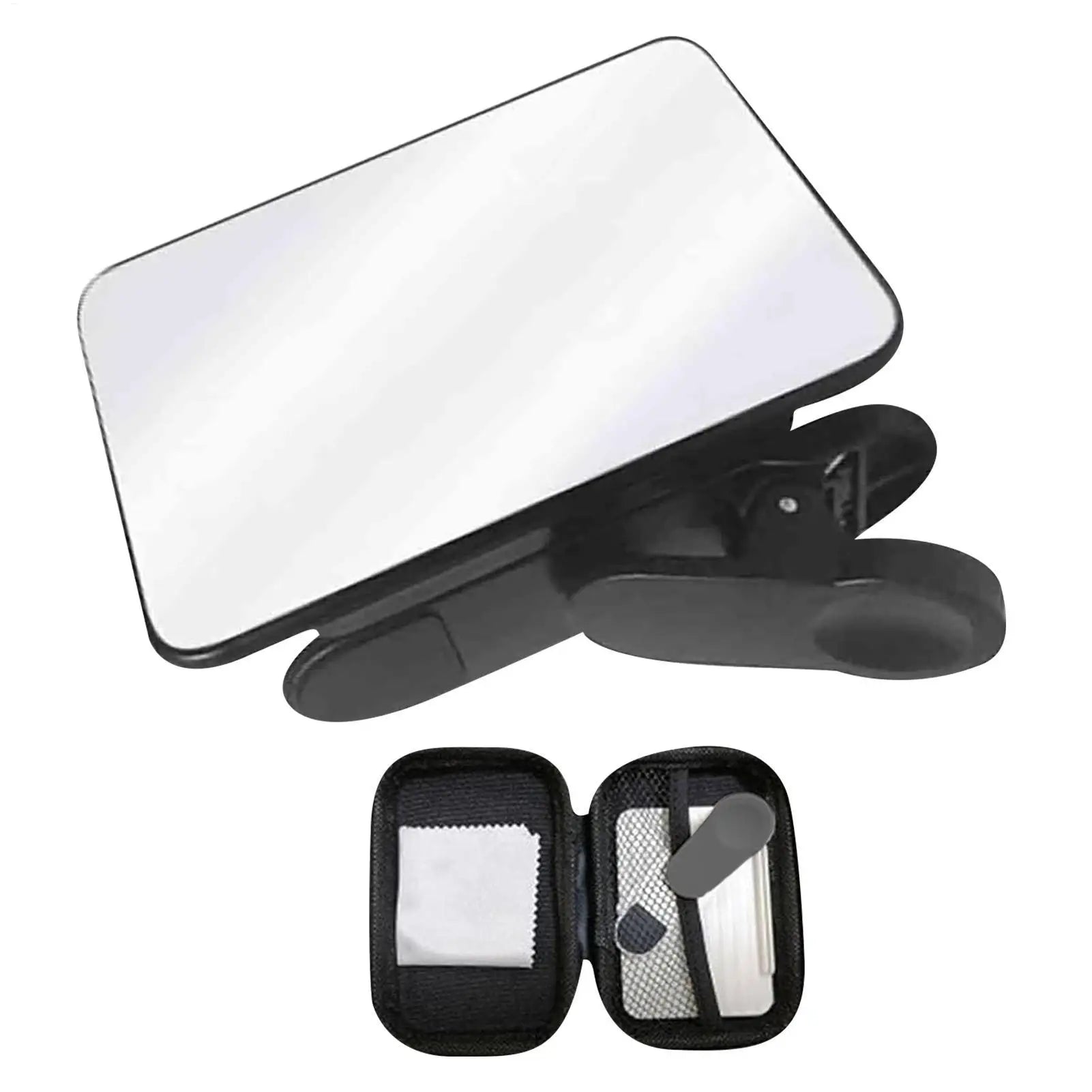 Mirror Reflection for Phone Camera Glass Mirror Clip Set for Phone Camera Creative Photo Tools Adjustable for Vlogger