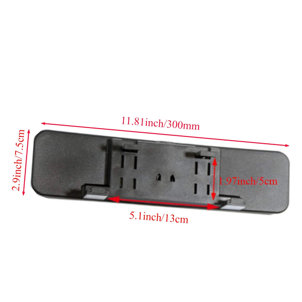 Rear View Mirror,300mm Anti Glare Rearview Mirror Convex Panoramic Rearview Mirror Clip on Car Mirror to Reduce Blind Spot