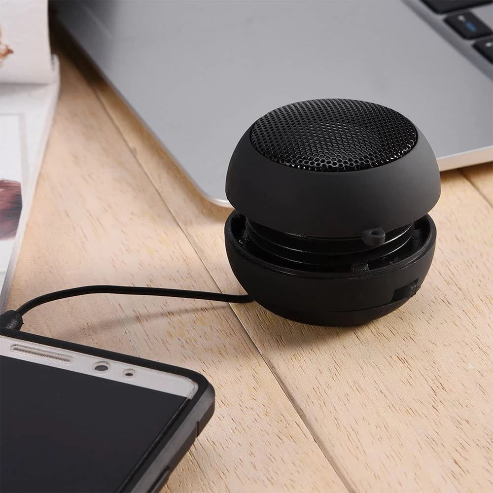 3.5mm Aux Mini Portable Speaker Travel Wired Loudspeaker Mini Sound Box Outdoor Sports HiFi 3D Surround Stereo Phone Speakers