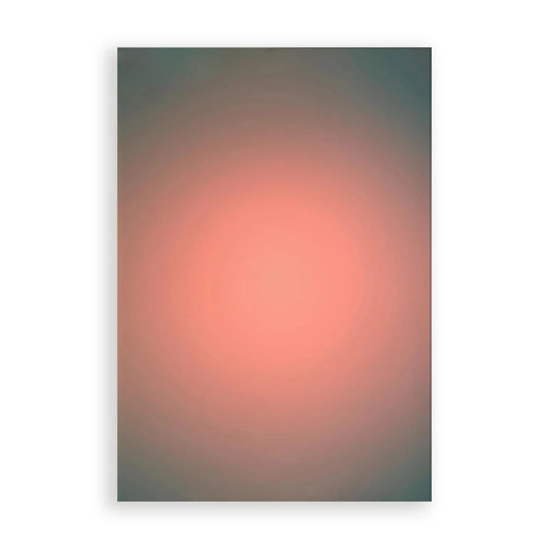 Gradient Aura Wall Art Print Affirmation Poster Gradient Artwork Canvas Painting Aesthetics Wall Art Decoration Pictures
