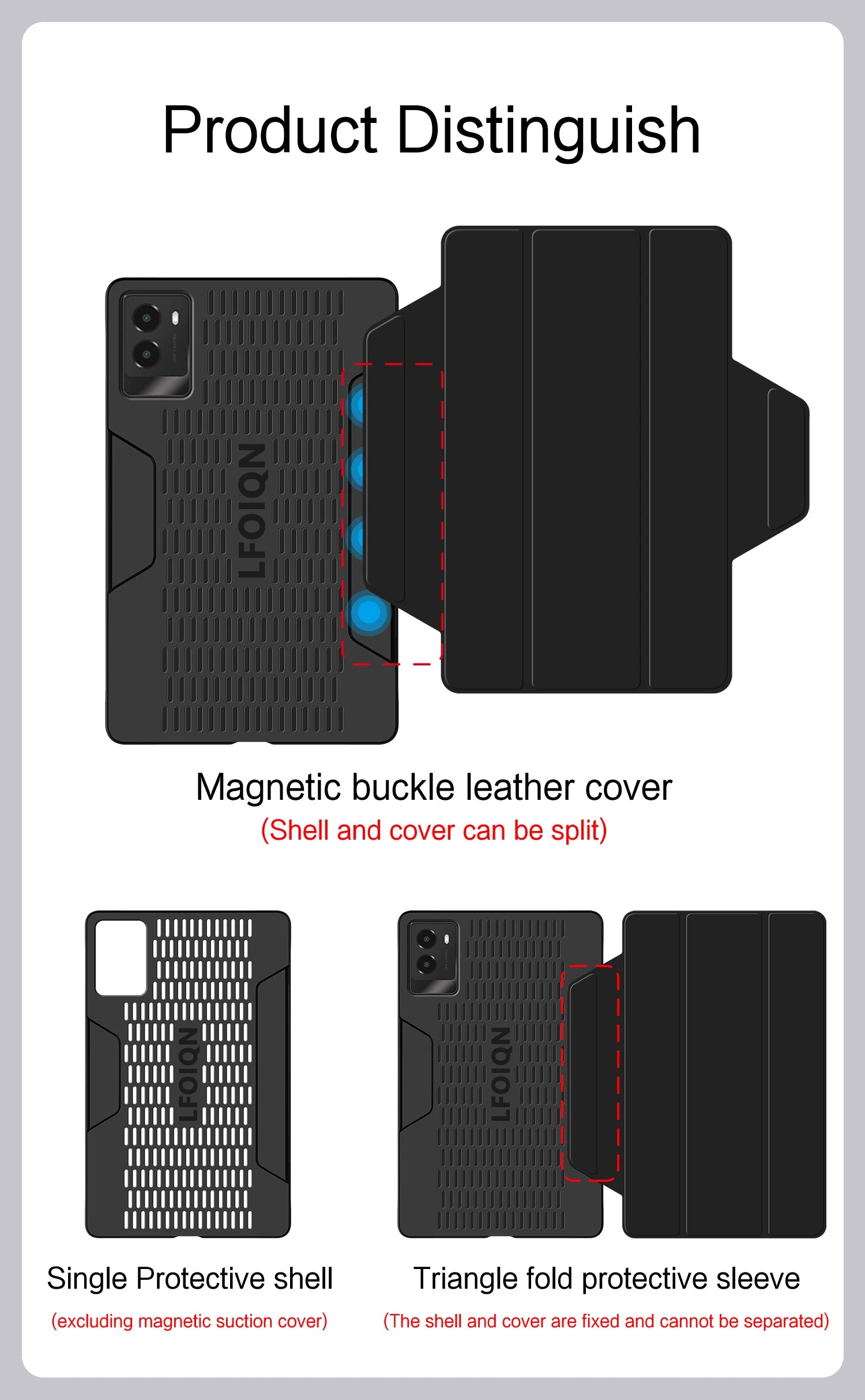 HUWEI Case For Lenovo Legion Y700 2025 2023 8.8" Game Tablet for LEGION Y700 2nd 3rd Gen TB-321FU TB-320F TB-320FC Cover Shell