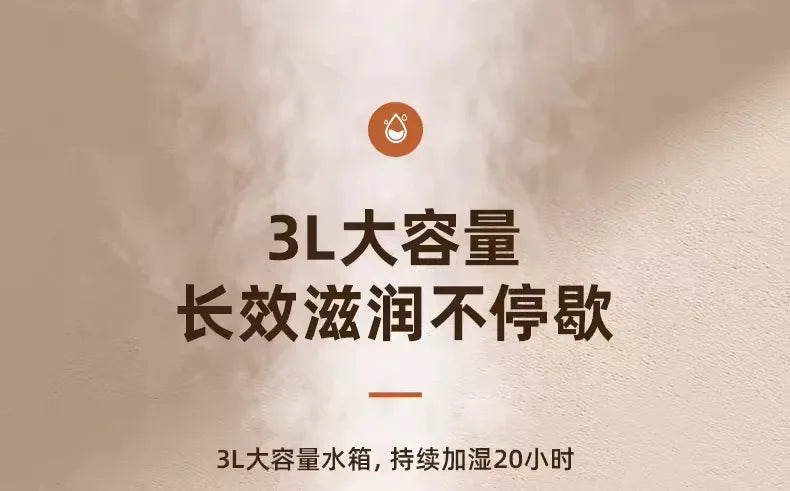 Humidifier Air Purifier Double Spray Humidifier with Night Light Quiet Humidifier Cool Mist Aromatherapy Heavy Fog Home Tool New
