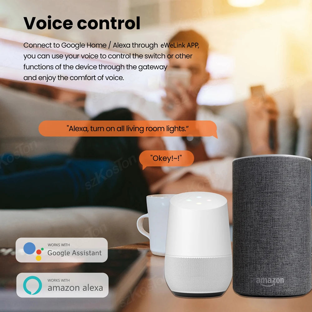 Smart Home ZigBee 3.0 Wired Gateway Hub eWeLink APP Control RJ45 Ethernet Bridge Works with Home Assistant Tasmota Zigbee2MQTT