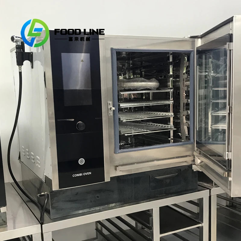 Commercial High Capacity Steam Oven Smart Baking Roasting Multifunction Intelligent Kitchen Equipment for Large Scale customize