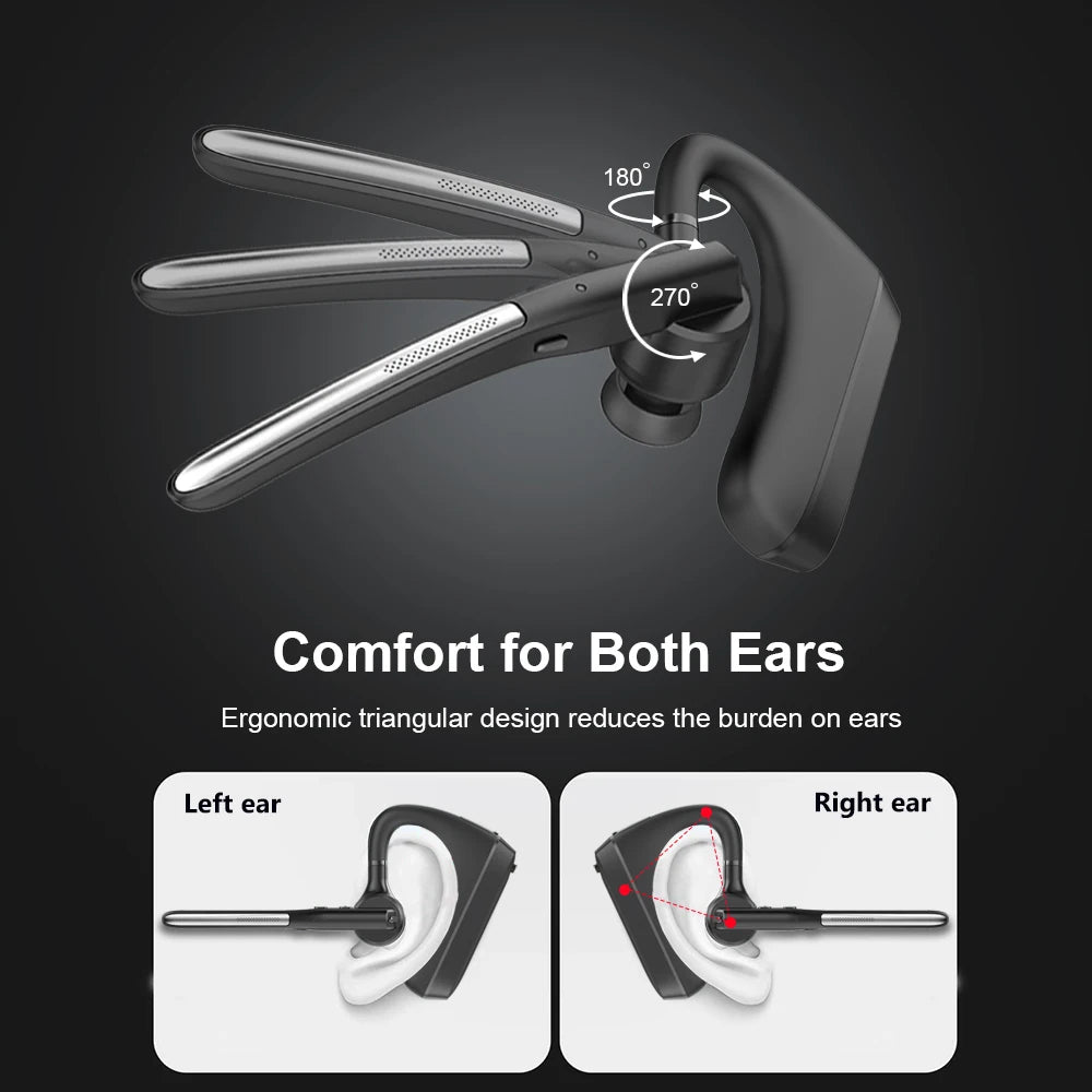 Newest K22 Bluetooth Headset Wireless Earphones Noise Cancelling Headphones With Dual Microphones For All Bluetooth Devices ﻿