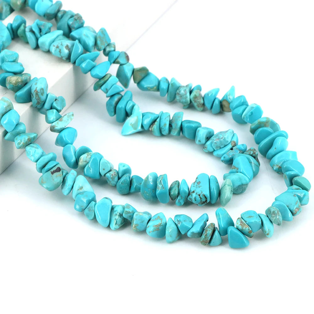 3-5mm/5-8mm Natural Garnet Amethyst Aquamarine Beads Irregular Freeform Chip Gravel Shape Stone Bead DIY Jewelry Making Bracelet
