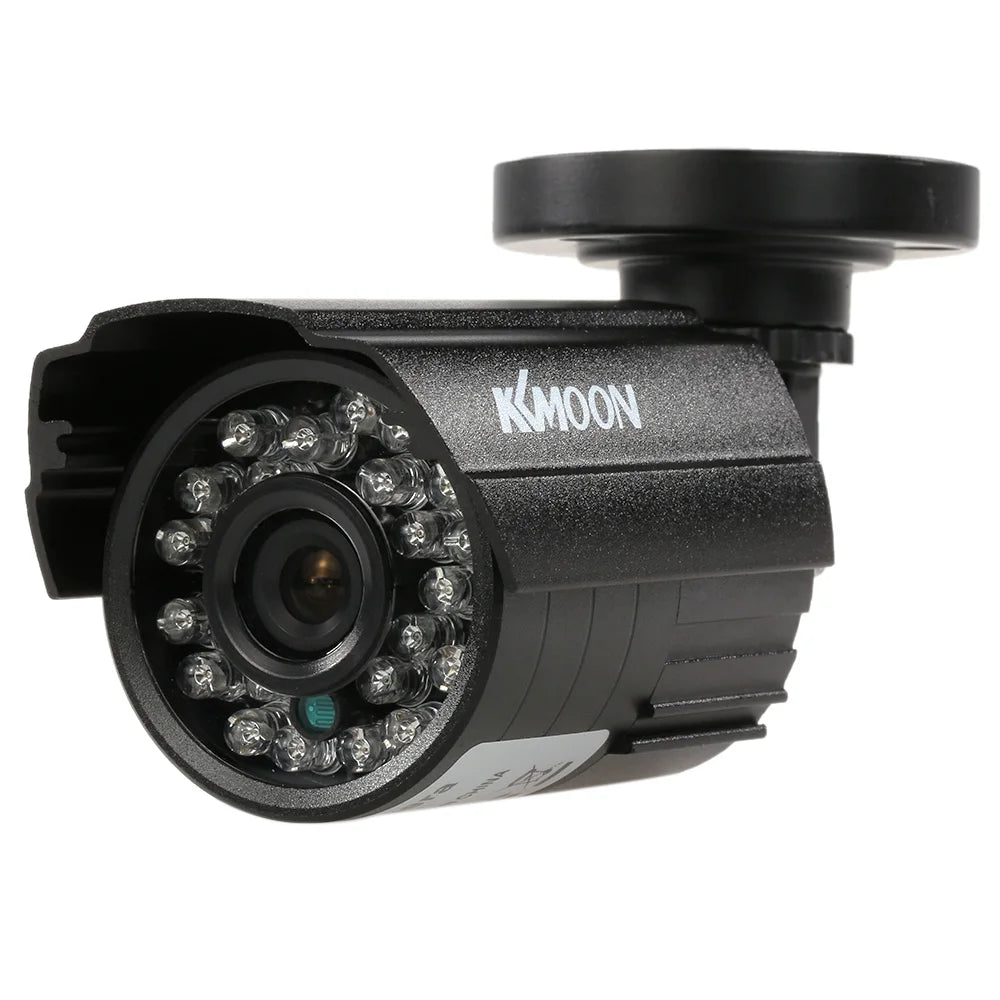 200TVL Analog Camera CCTV Bullet Camera 24 IR Lamps Night Vision 1/3’’ CMOS IR-CUT Waterproof For Home Security PAL System