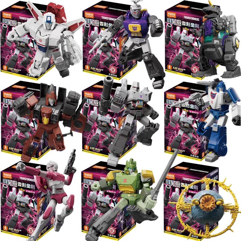 Blokees Transformers One Galaxy Version 9 Blind Box Set Collectible Movable Models Unicron Megatron Arcee Assembled Model
