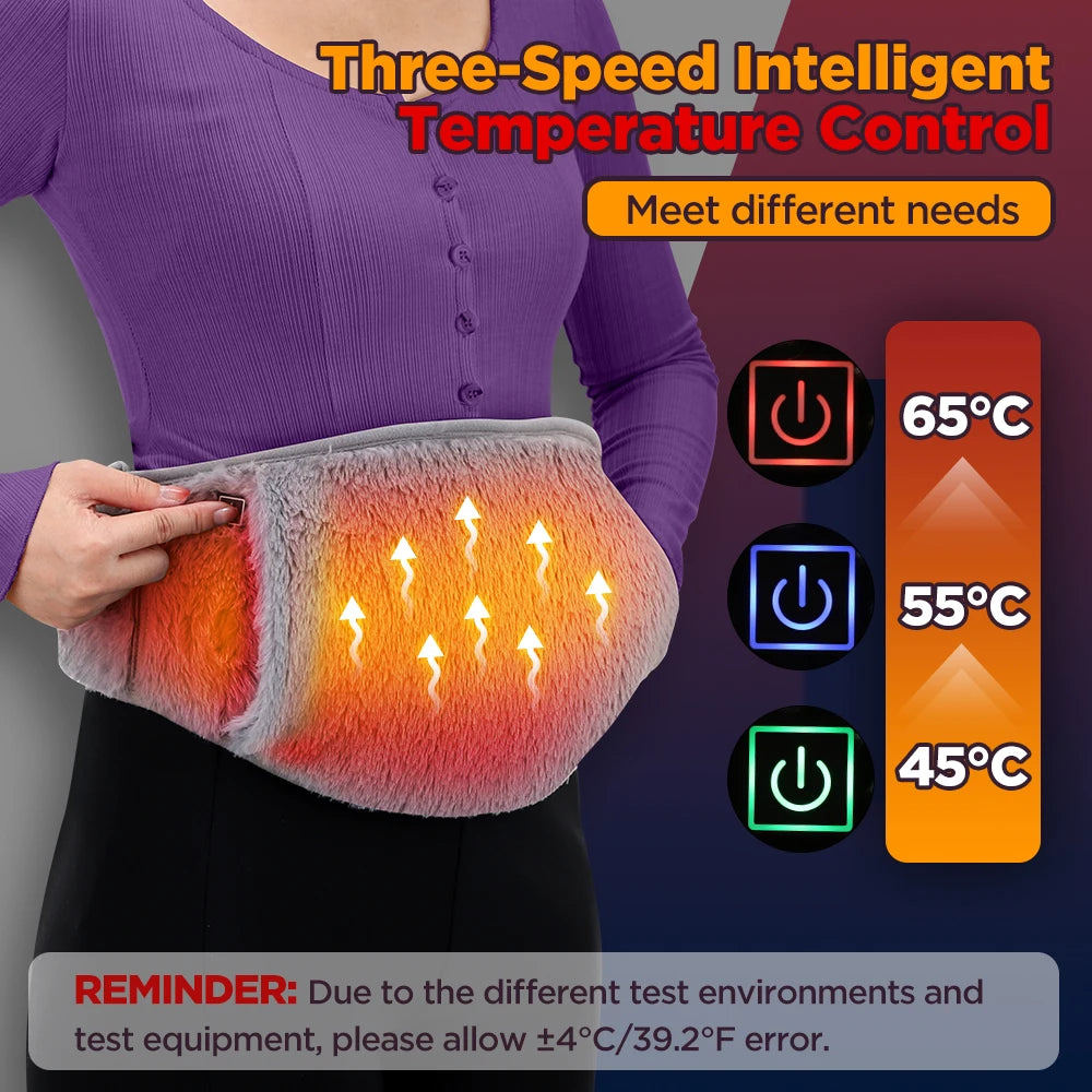 Electric Heating Pad Multifunctional Physiotherapy Heating Blanket Cushion 10 Levels Temperature Timing Body Back Warmer Winter