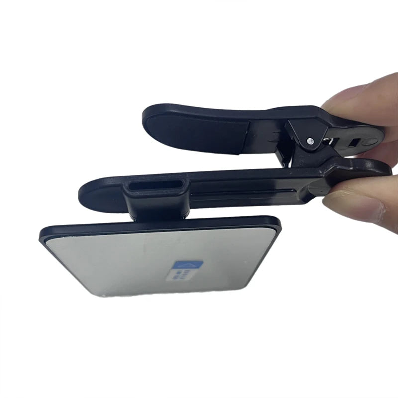 Sky Mirror Mobile Phone Reflection  Clip Adjustable Angle Mirror Clip Outdoor Travel Phone Reflector  Artifact
