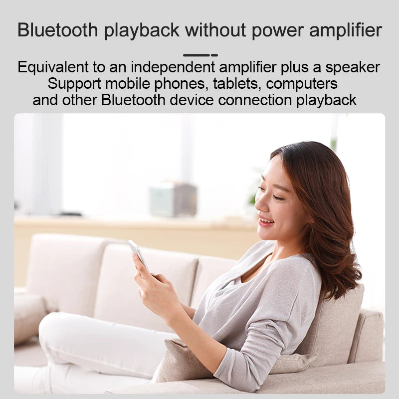 MINI Bluetooths Ceiling Speakers Stereo sound Indoor home audio Background music system For Bathroom Kitchen Living room bedroom