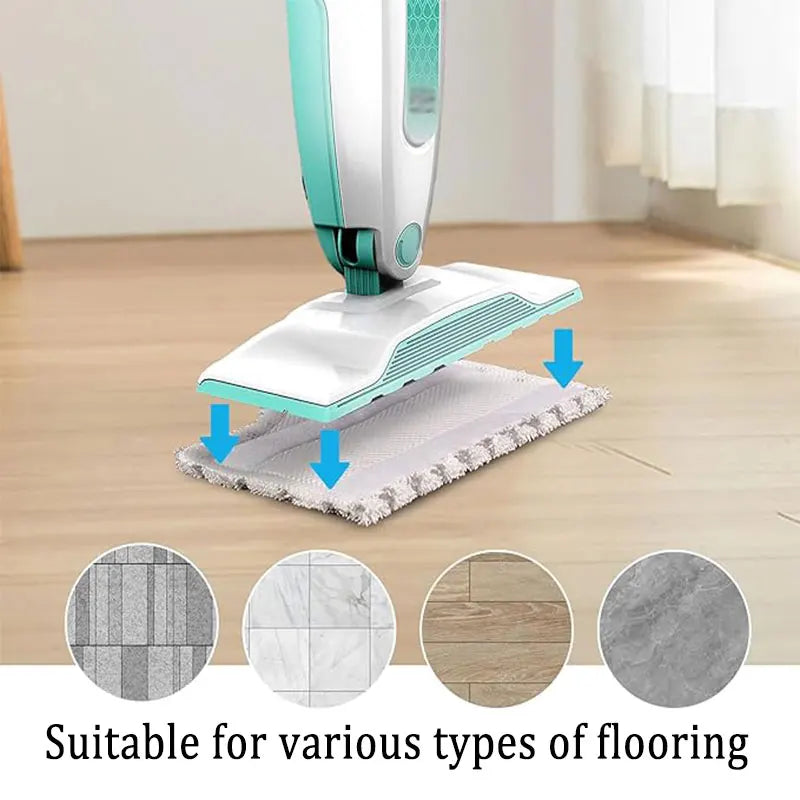 For Shark S1000 S1000A S1000C S1000WM  Steam Mop Pads Washable Replacement  Mop Pads accessories Applicable with All Hard Floors
