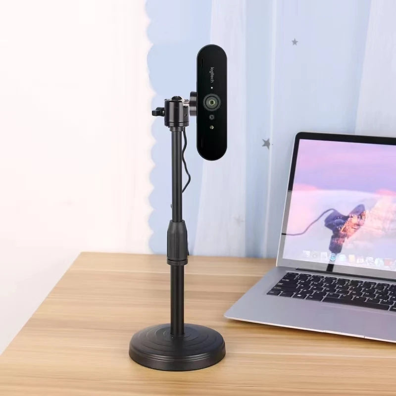 Desk Webcam Support Stand Desktop Web Camera Holder Mount Articulated Support Tripe for Logitech Web Cam Tripod for Webcam Arm