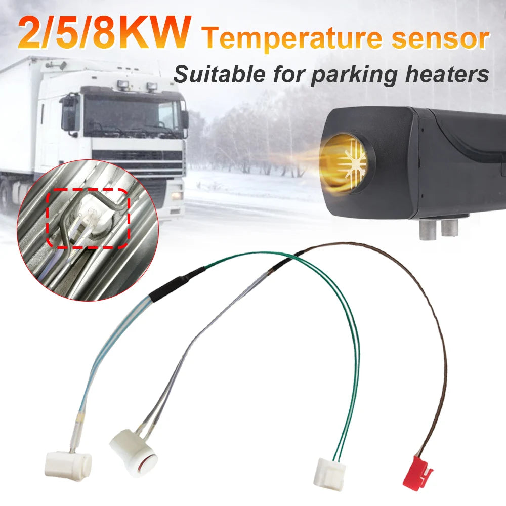 2KW 5KW 8KW  Superheat Car Parking Heater Temperature Sensor Air Heater Similar Eberspacher Webasto Parking Heater Purpose