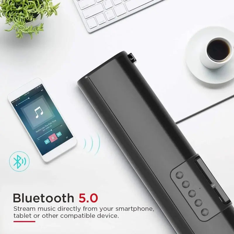 Home Cinema System SoundBar for TV/computer/projector Support USB HDMI/ARC/Optical Bluetooth Speakers 50W High Power Echo Wall