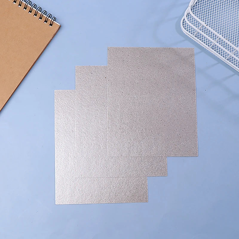 【TO】5Pcs Microwave Oven Repairing Part 150x120mm Mica Plates Sheets For Microwave Ovens Hair Dryers Toasters Heaters