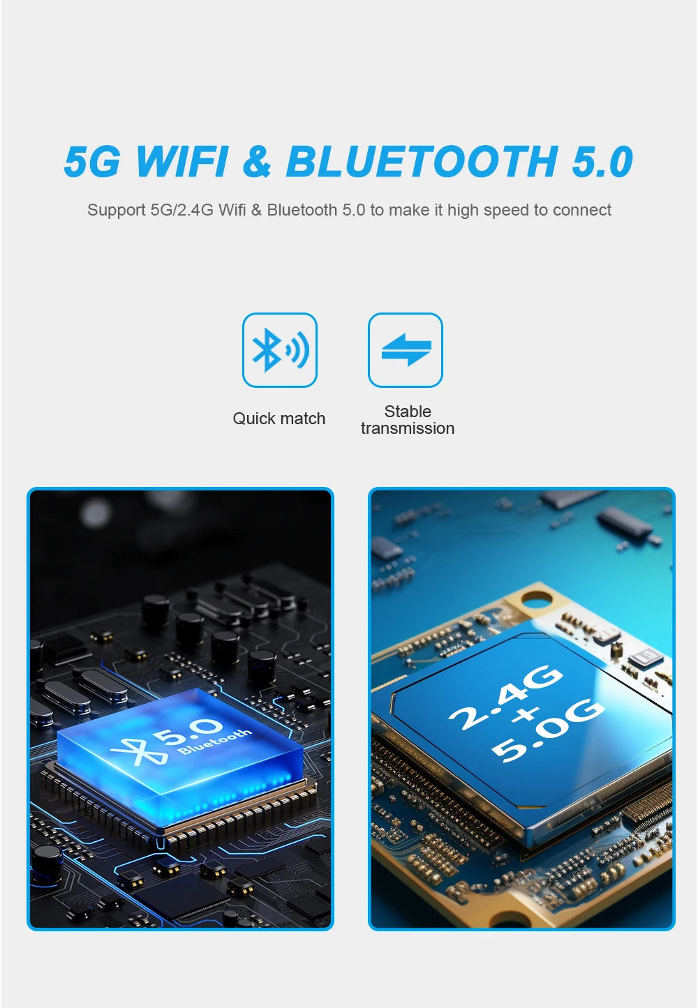 Carplay Wireless Adapter Android Auto 2in 1 Smart Dongle 2025 5G WIFI For iphone Android Phone For Volvo Benz Mg Kia Chery VW