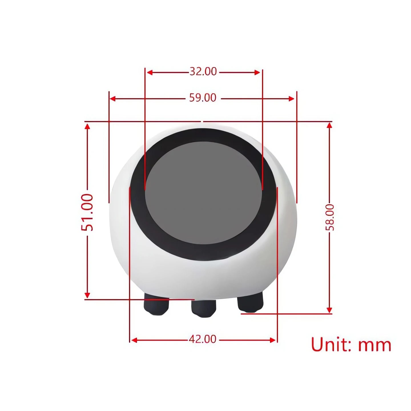 Upgraded XiaoZhi AI Voice Chat Robot DeepSeek ESP32-S3 N16R8 Development Board WiFi BT BLE5 1.28" LCD Display ESP Home Assistant