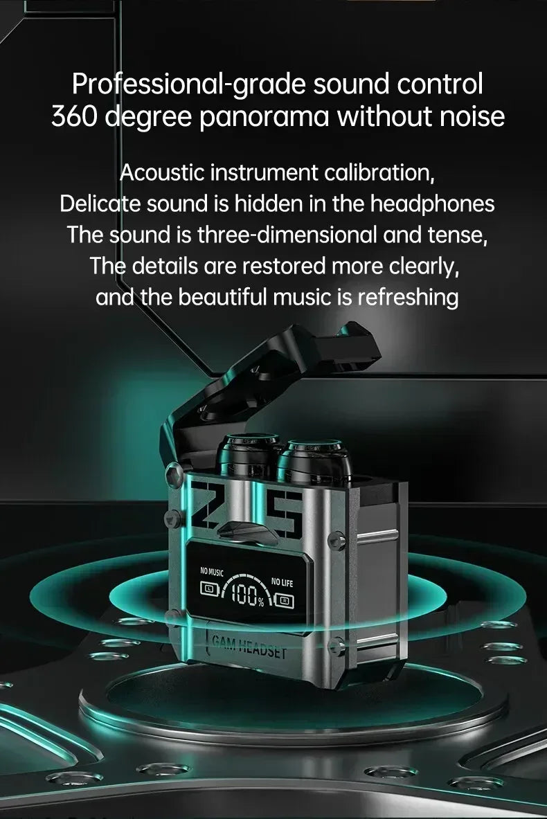 M25 TWS Wireless Headphones Earphones Bluetooth Earbuds Touch Control Noise Reduction Stereo Waterproof Earbuds Headset