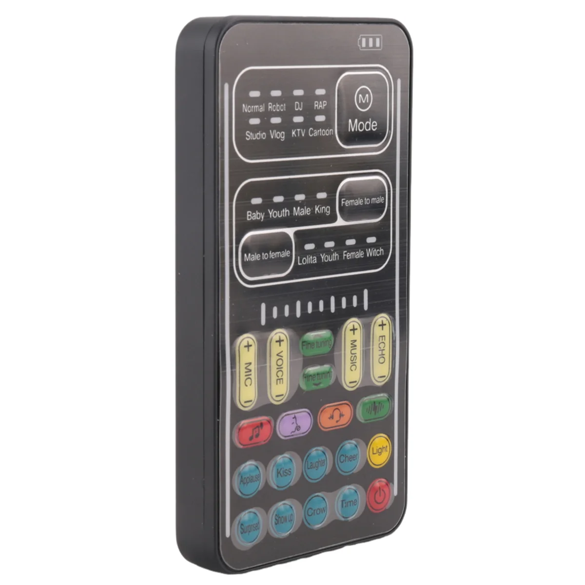 Voice Changer Handheld Microphone Voice Changer with Sound Multifunctional Effects Machine for Phone//Switch (i9)
