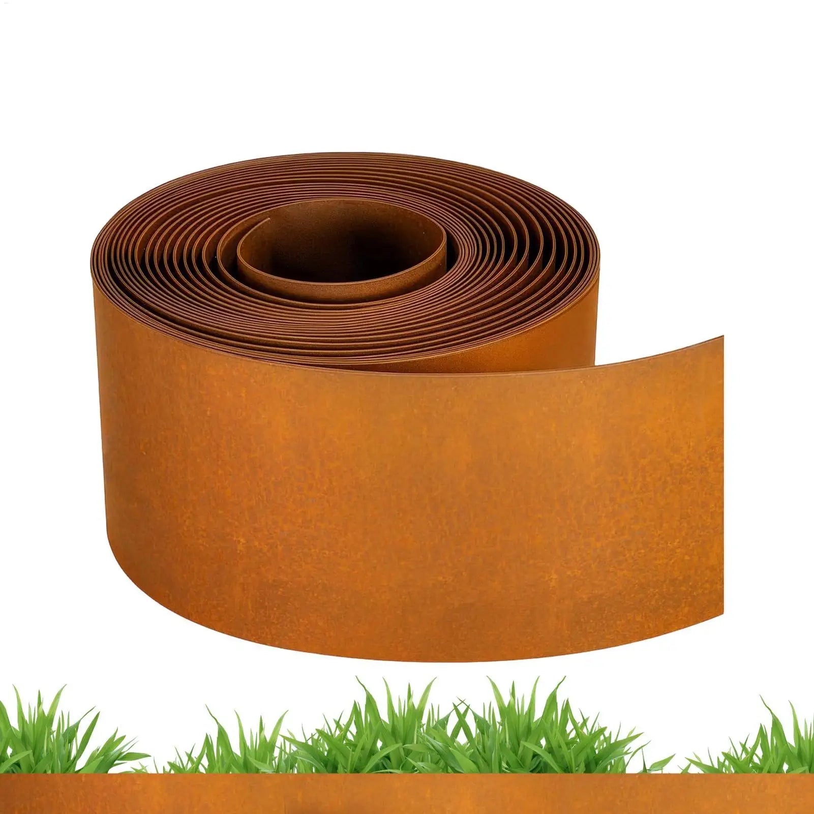 Garden Border Lawn Edging Multi Edge Modern Tall Metal Steel Edge Weathering Resistant Steel for Greenhouse Garden Yard Patio