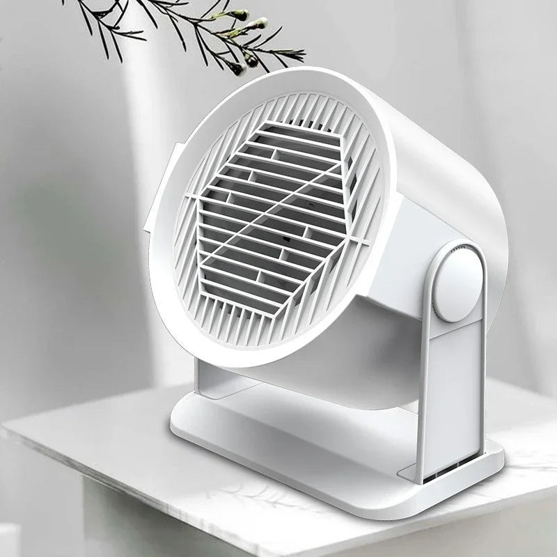 EU Heating Cooling Small Heater Home Bedroom Dormitory Office Energy Saving Safety Quiet Rotating Shaking Head Electric Heater