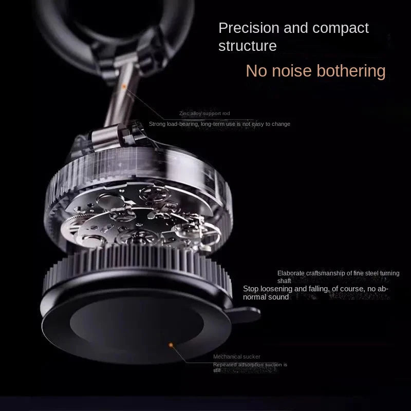 Car phone holder 2025 new vacuum adsorption magnetic suction car navigation dedicated suction cup car support