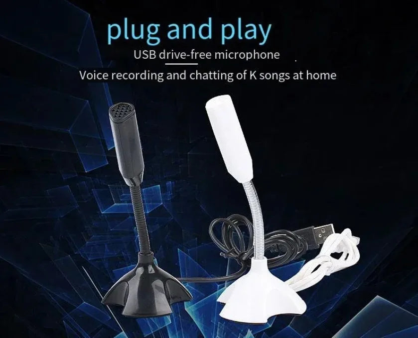 XIKCU Professional High Quality Adjustable Microphone For Laptop And Computer Studio Singing Gaming Streaming Mikrofon Stand Mic