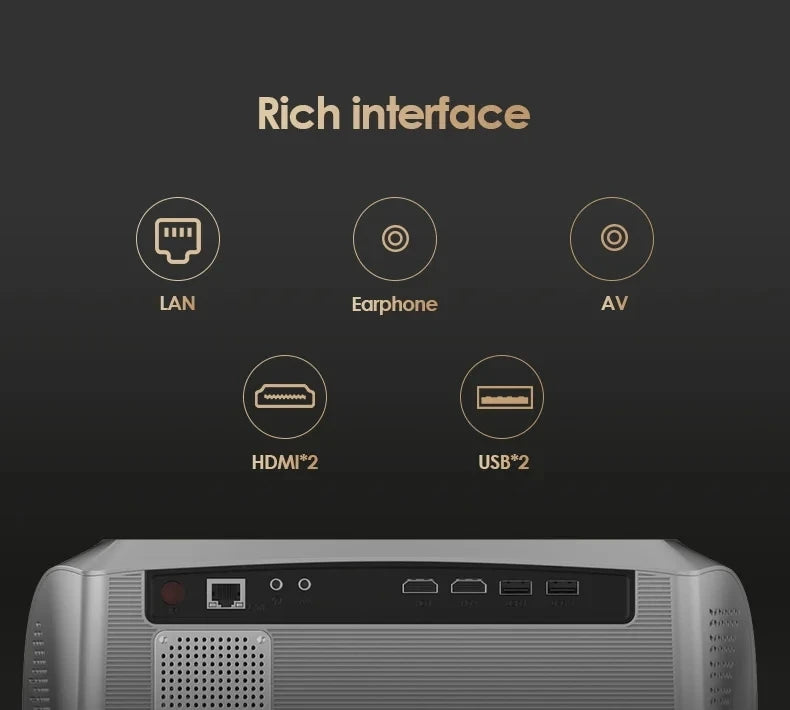 4K auto focus movie projector 3800 ANSI 2.4+5G wifi bluetooth 1080P full hd HDR android tv video daytime projector home theater