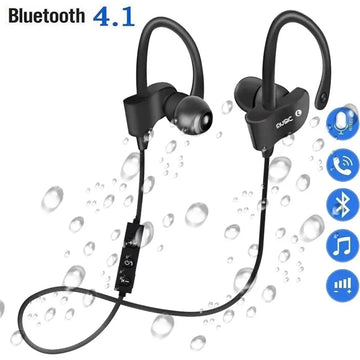 Bluetooth Headphone Wireless Earphones Waterproof Music Bluetooth Sport Earphone Stereo bass Headset with Mic for All Smartphone