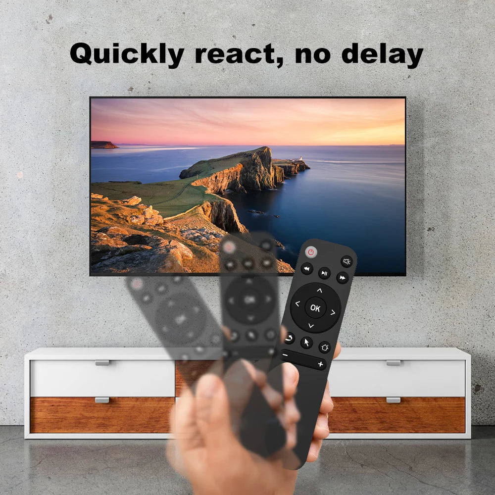 MT4 5.2 Smart Home Bluetooth Remote IR Learning Remote Controller Is Suitable for Controlling TV Box Computer Projector