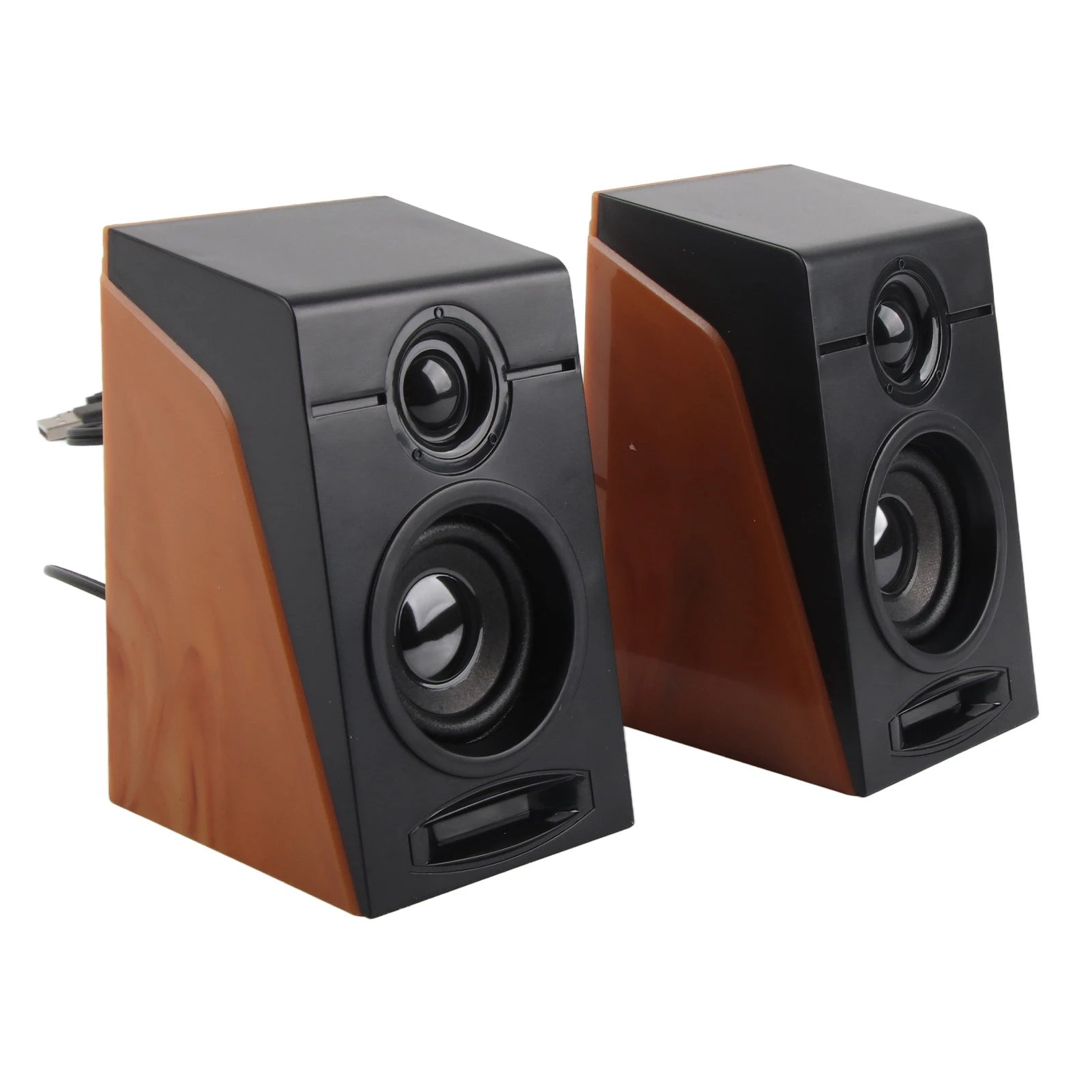 PC Speakers HiFi Deep Bass Adjustable Volume Plug and Play Desktop Speakers for TVs Computers Laptops Phones new