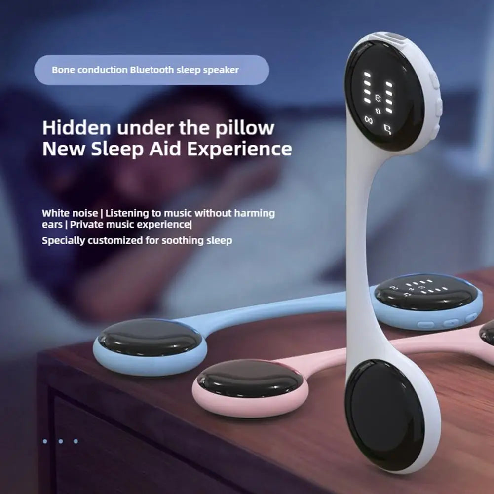 Portable Bluetooth Sleeping Speaker Built-In 10 Natural Sounds White Noise TF Card Music Box For Sound Experienc