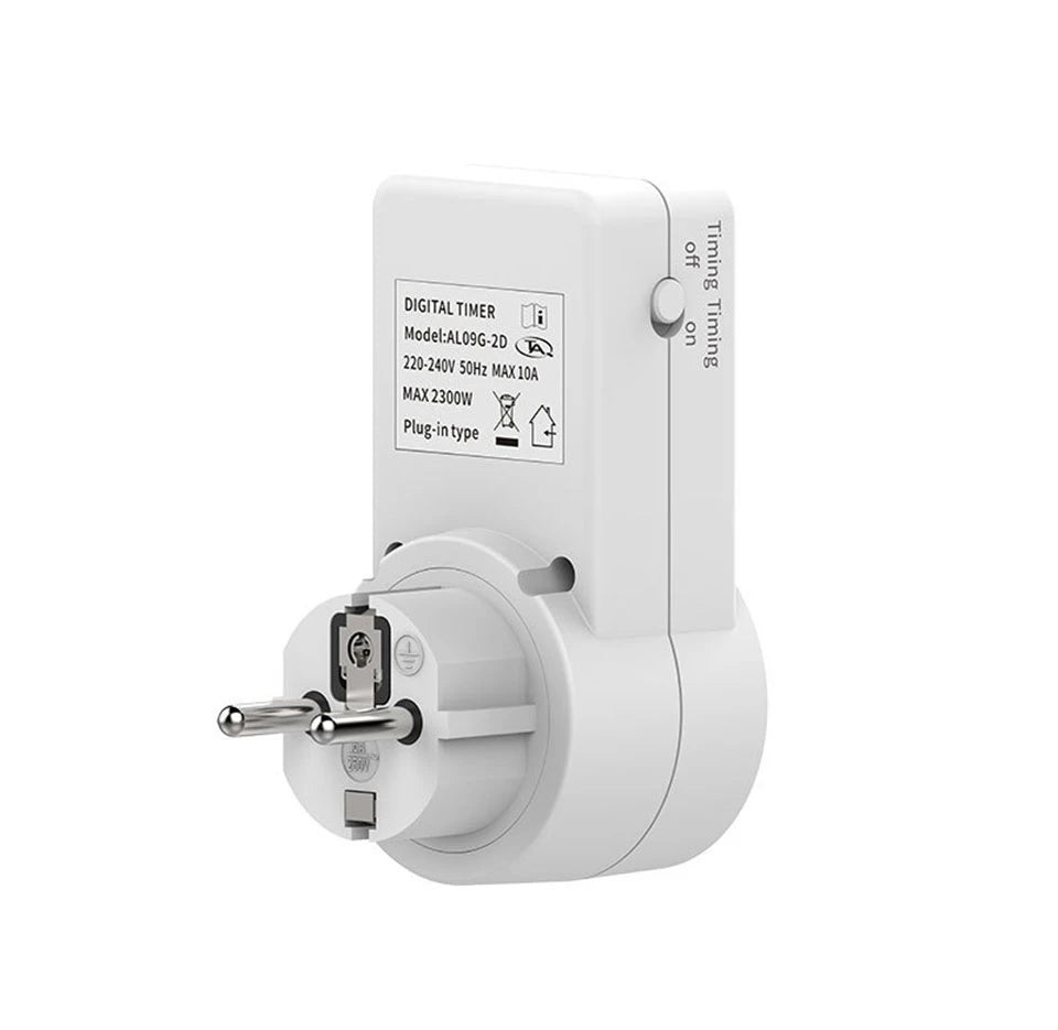 Smart Socket EU Plug Smart Home Outlet Socket Countdown Switch Two Digit Display Timer Time Control Telephone Battery Charging