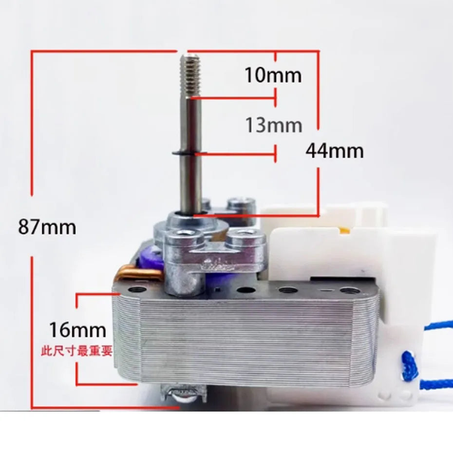 Air fryer motor YJF61/13/16/20 universal 220V shielded pole asynchronous motor fan accessories