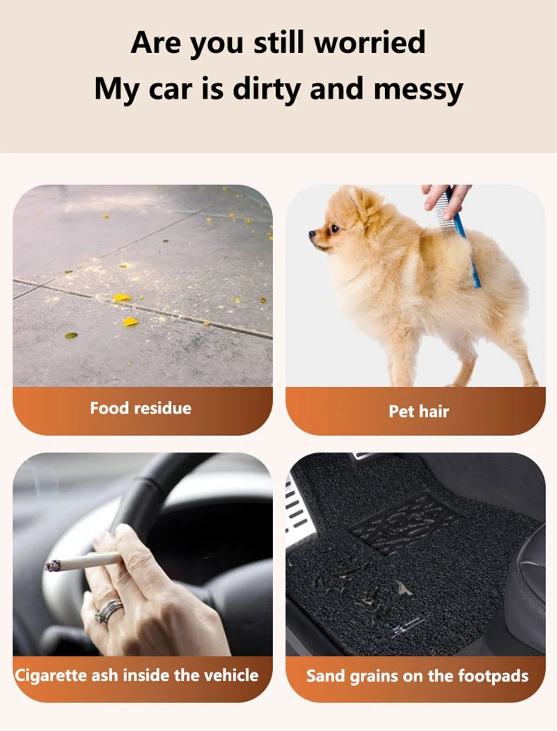 2900000PA Wireless Vacuum Cleaner Convenient Blowing And Suction Integrated Handheld Car Mounted Household Dust Collector 2026