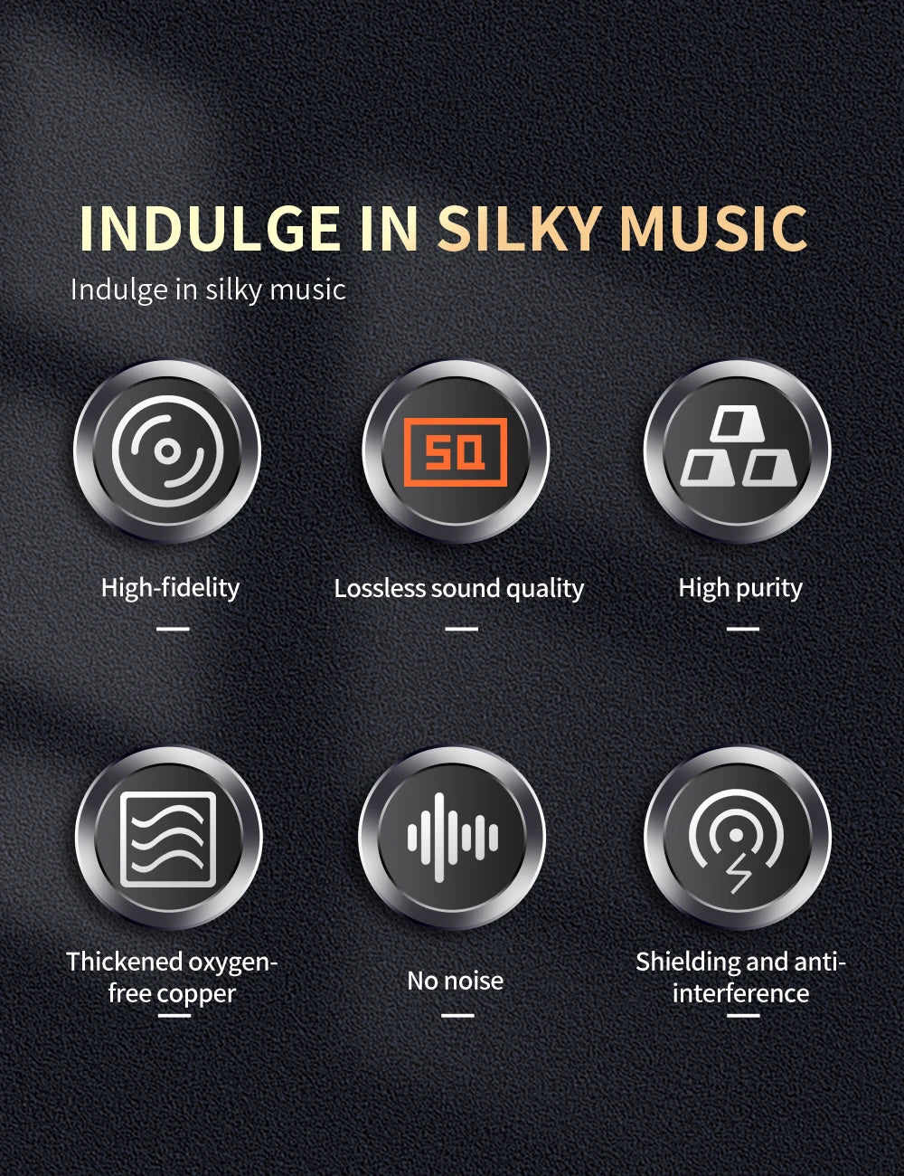 YYAUDIO HIFI 6N OFC Conduct 3.5mm to 2RCA Audio Cable Gold plated Plug 3.5mm Jack for Speaker Decoder Amplifiers