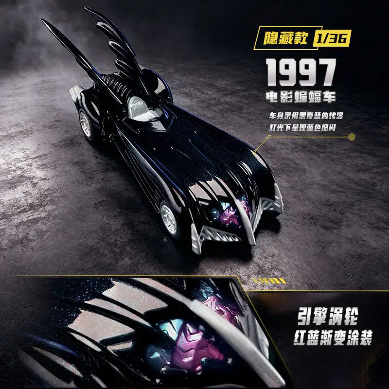 Blokees DC Marvel Hero Batman Star Edition Series  Blind Box Toy E01/E02 6PCS Batman Motorcycle Toy Collectible Perfect Gift