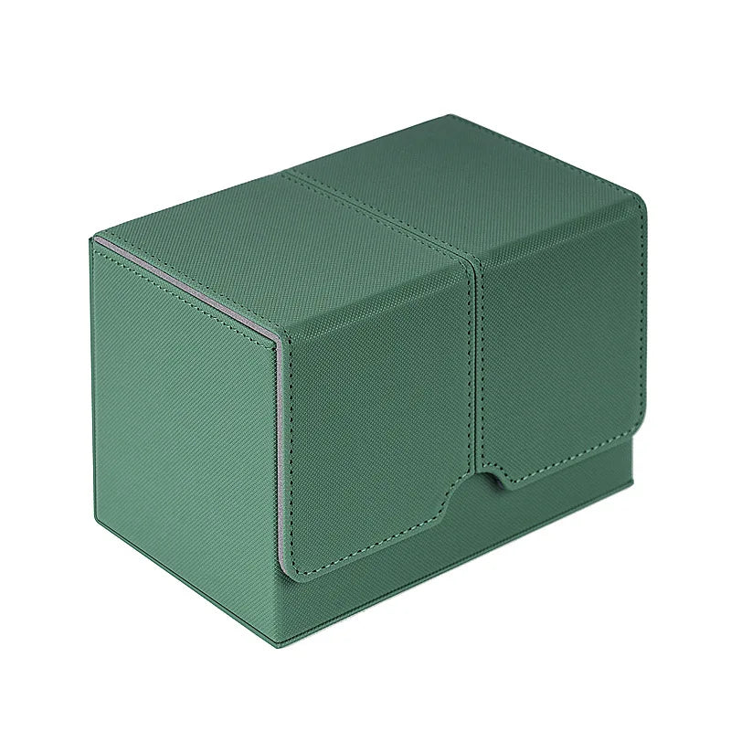 Card storage box card box big brand box solid color storage box top side installation toys games collection card for  Trading