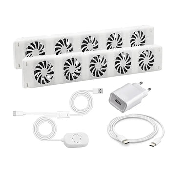 Energy-efficient Fan Heater Radiator Fan For Home Heating Automatic Thermostat Easy Installation Flame Retardant