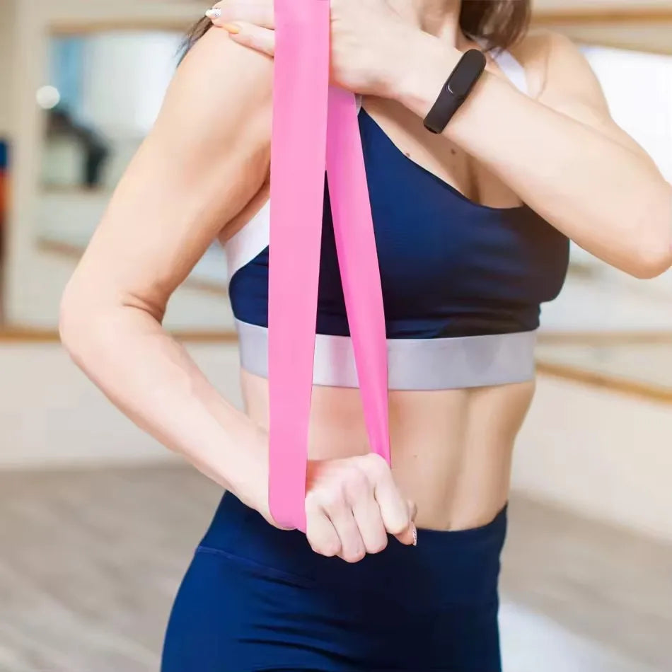 Elastic Resistance Bands Yoga Training Gym Fitness Gum Pull Up Assist Rubber Band Crossfit Exercise Workout Equipment