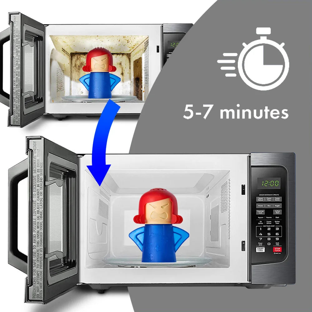 Microwave Cleaner Refrigerator Baking Oven Cleaning Cute Creative Shape Spray Type to Remove The Smell of Kitchen Gadgets